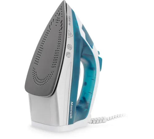Утюг Maxwell MW-3056, белый/синий