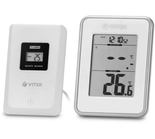Метеостанция беспроводная Vitek VT-6408 Метеостанция беспроводная Vitek VT-6408