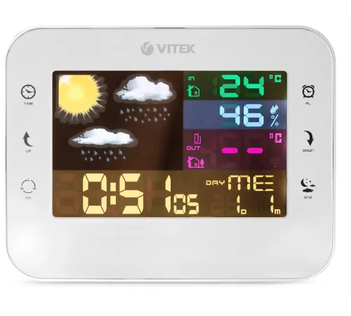 Метеостанция беспроводная Vitek VT-6412 Метеостанция беспроводная Vitek VT-6412