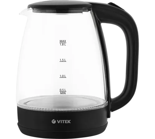 Чайник электрический Vitek VT-7004 1.8л. 1850Вт разноцветный корпус: стекло/пластик Чайник электрический Vitek VT-7004 1.8л. 1850Вт разноцветный корпус: стекло/пластик