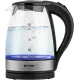 Чайник электрический Vitek VT-7008 1.7л. 2200Вт прозрачный корпус: стекло/пластик