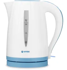 Чайник электрический Vitek VT-7031 1.7л. 2200Вт белый корпус: пластик