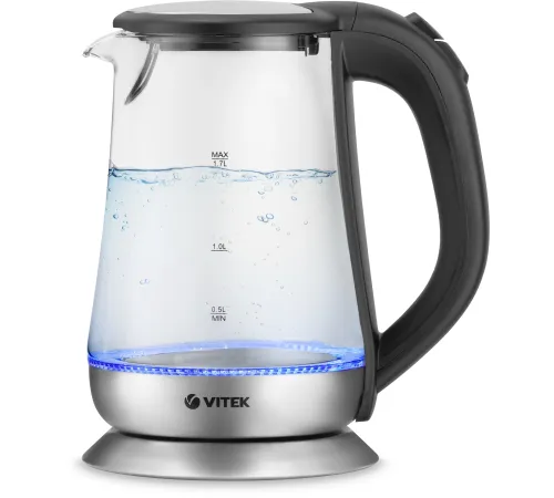 Чайник электрический Vitek VT-7036 1.7л. 2200Вт прозрачный корпус: стекло Чайник электрический Vitek VT-7036 1.7л. 2200Вт прозрачный корпус: стекло