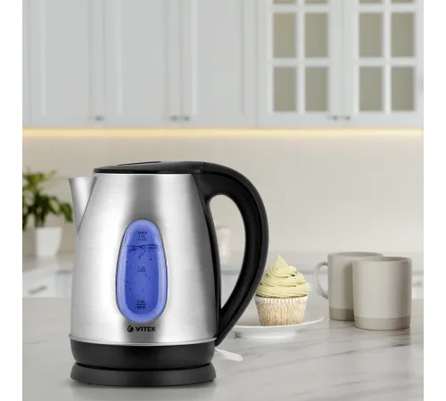 Чайник электрический Vitek VT-7039 1.8л. 2200Вт сталь корпус: металл Чайник электрический Vitek VT-7039 1.8л. 2200Вт сталь корпус: металл