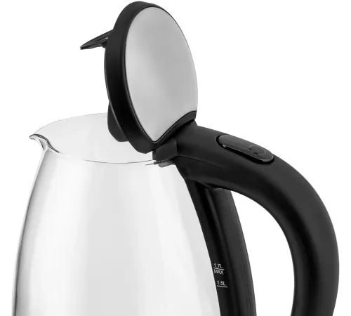 Чайник электрический Vitek VT-7046 1.7л. 2200Вт прозрачный/черный корпус: пластик/стекло Чайник электрический Vitek VT-7046 1.7л. 2200Вт прозрачный/черный корпус: пластик/стекло
