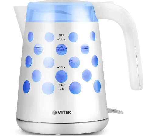 Чайник электрический Vitek VT-7048 1.7л. 2200Вт белый корпус: пластик Чайник электрический Vitek VT-7048 1.7л. 2200Вт белый корпус: пластик