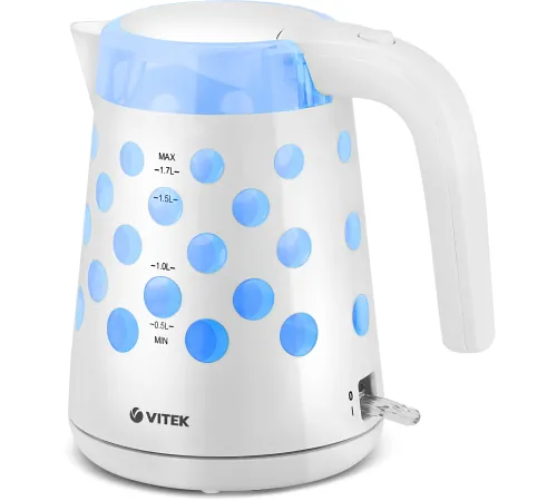 Чайник электрический Vitek VT-7048 1.7л. 2200Вт белый корпус: пластик Чайник электрический Vitek VT-7048 1.7л. 2200Вт белый корпус: пластик
