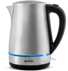 Чайник электрический Vitek VT-7096 1.7л. 2150Вт сталь корпус: нерж.сталь