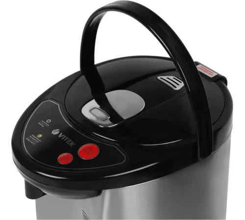 Термопот Vitek VT-7101 4.2л. 730Вт черный/серебристый Термопот Vitek VT-7101 4.2л. 730Вт черный/серебристый
