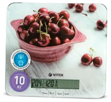Весы кухонные электронные Vitek VT-8002 макс.вес:10кг белый