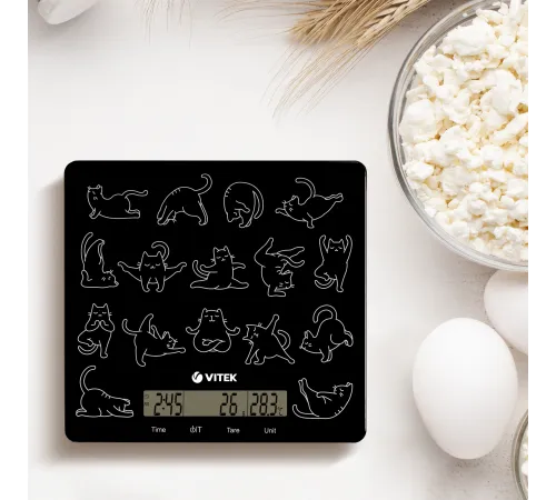 Весы кухонные электронные Vitek VT-8026 макс.вес:10кг Весы кухонные электронные Vitek VT-8026 макс.вес:10кг