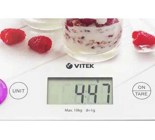 Весы кухонные электронные Vitek VT-8034 макс.вес:10кг белый Весы кухонные электронные Vitek VT-8034 макс.вес:10кг белый