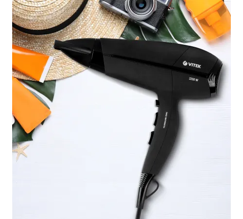 Фен Vitek VT-8203 2200Вт черный Фен Vitek VT-8203 2200Вт черный