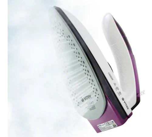 Утюг дорожный Vitek VT-8305 1000Вт белый/фиолетовый Утюг дорожный Vitek VT-8305 1000Вт белый/фиолетовый