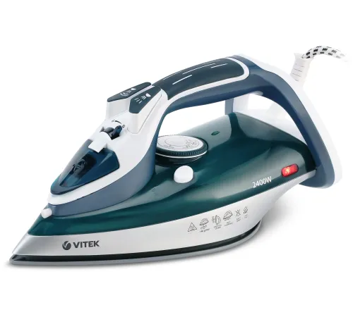 Утюг Vitek VT-8306 2400Вт белый/зеленый Утюг Vitek VT-8306 2400Вт белый/зеленый