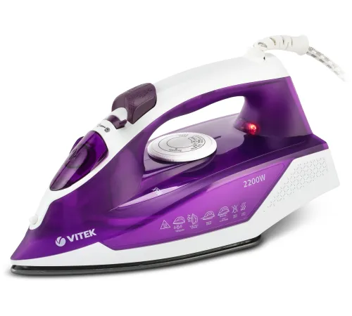 Утюг Vitek VT-8308 2200Вт фиолетовый/белый Утюг Vitek VT-8308 2200Вт фиолетовый/белый