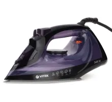 Утюг Vitek VT-8316 2400Вт черный/фиолетовый