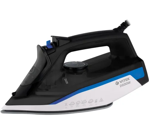 Утюг Vitek VT-8329 2600Вт черный/белый/синий Утюг Vitek VT-8329 2600Вт черный/белый/синий