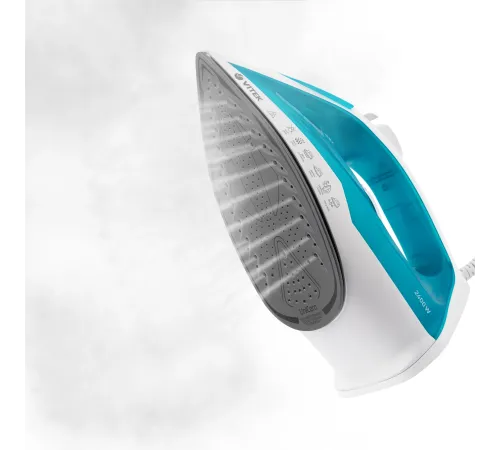 Утюг Vitek VT-8336 2400Вт белый/бирюзовый Утюг Vitek VT-8336 2400Вт белый/бирюзовый