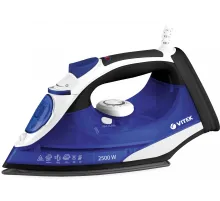 Утюг Vitek VT-8337 2500Вт синий/белый/серый