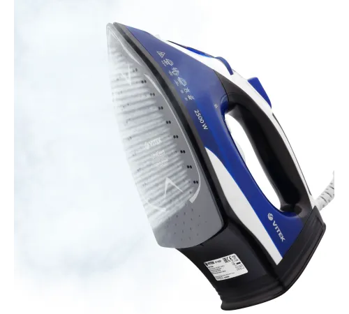 Утюг Vitek VT-8337 2500Вт синий/белый/серый Утюг Vitek VT-8337 2500Вт синий/белый/серый