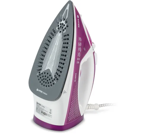 Утюг Vitek VT-8346 2400Вт белый/фиолетовый Утюг Vitek VT-8346 2400Вт белый/фиолетовый
