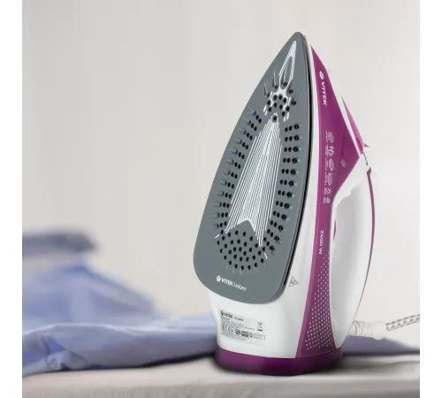 Утюг Vitek VT-8346 2400Вт белый/фиолетовый Утюг Vitek VT-8346 2400Вт белый/фиолетовый