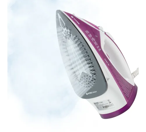 Утюг Vitek VT-8346 2400Вт белый/фиолетовый Утюг Vitek VT-8346 2400Вт белый/фиолетовый