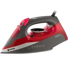 Утюг Vitek VT-8348 2400Вт серый/красный