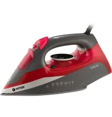 Утюг Vitek VT-8348 2400Вт серый/красный