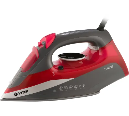 Утюг Vitek VT-8348 2400Вт серый/красный Утюг Vitek VT-8348 2400Вт серый/красный