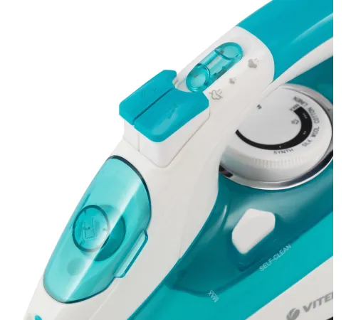 Утюг Vitek VT-8355 2600Вт бирюзовый/белый Утюг Vitek VT-8355 2600Вт бирюзовый/белый