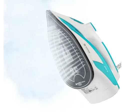 Утюг Vitek VT-8355 2600Вт бирюзовый/белый Утюг Vitek VT-8355 2600Вт бирюзовый/белый