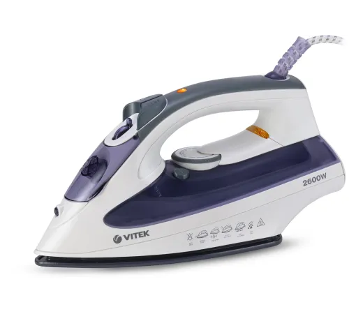 Утюг Vitek VT-8356 2600Вт белый/серый Утюг Vitek VT-8356 2600Вт белый/серый