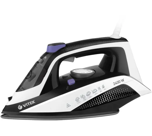 Утюг Vitek Prive VT-8360 2400Вт черный/белый Утюг Vitek Prive VT-8360 2400Вт черный/белый