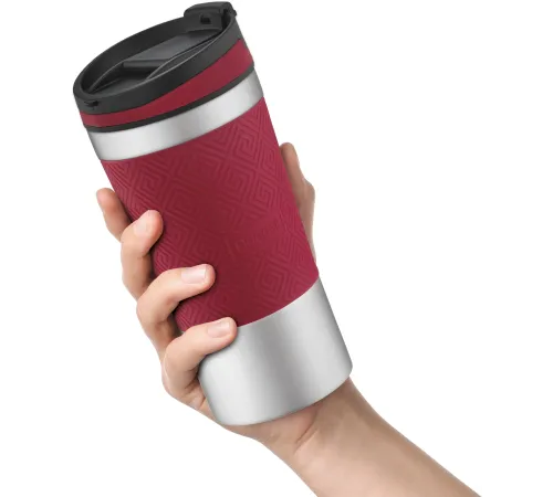 Термокружка для напитков Rondell Moretta RDS-1817 0.4л. красный картонная коробка