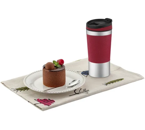 Термокружка для напитков Rondell Moretta RDS-1817 0.4л. красный картонная коробка