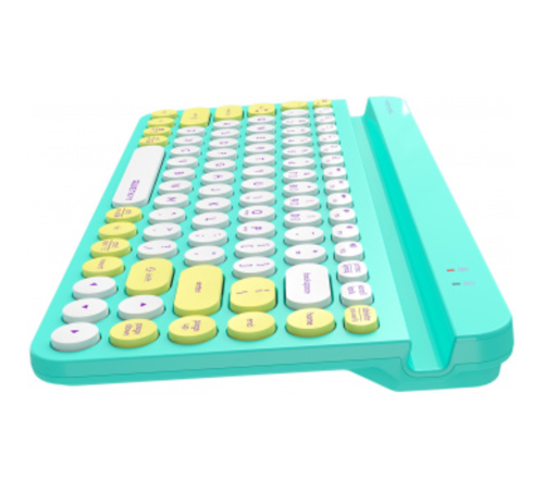 Клавиатура A4Tech Fstyler FBK30 зеленый USB беспроводная BT/Radio slim Multimedia