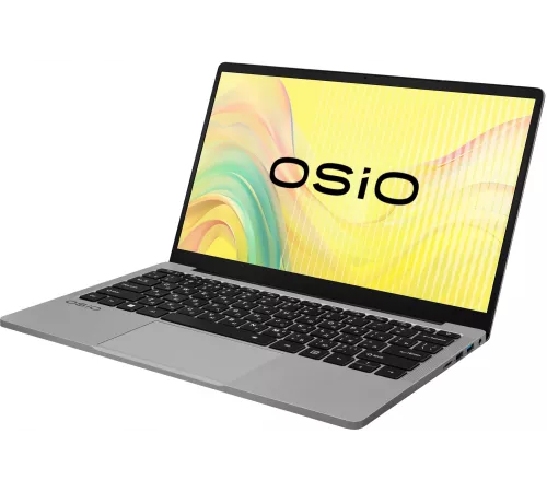 Ноутбук Osio FocusLine F140i-006 Core i3 1215U 16Gb SSD512Gb Intel UHD Graphics 14" IPS FHD (1920x1080) Windows 11 Home grey WiFi BT Cam 6000mAh