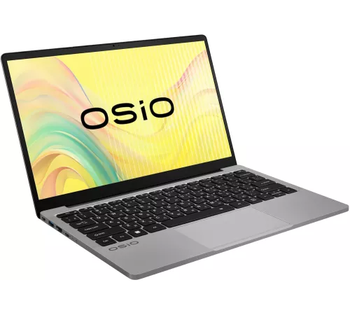 Ноутбук Osio FocusLine F140i-006 Core i3 1215U 16Gb SSD512Gb Intel UHD Graphics 14" IPS FHD (1920x1080) Windows 11 Home grey WiFi BT Cam 6000mAh