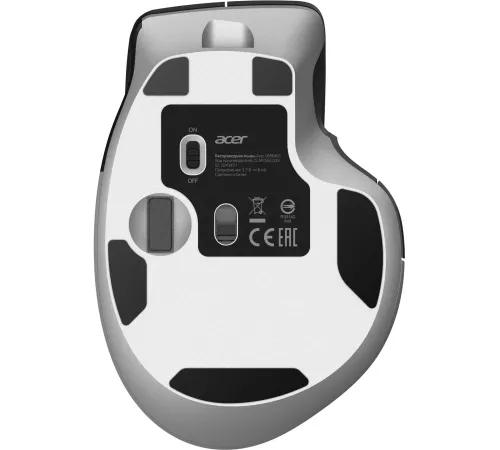 Мышь Acer OMR405 черный оптическая 3200dpi беспров. BT/Radio USB (ZL.MCEEE.02V)