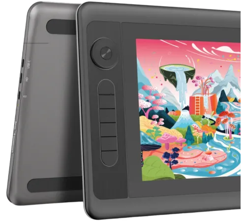 Графический планшет-монитор Parblo Coast12 Pro Gen 2 USB Type-C/USB/HDMI черный