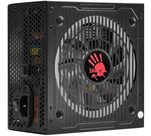 Блок питания Bloody ATX 750W BD-PS750G 80+ gold (20+4pin) APFC 120mm fan color LED 6xSATA Cab Manag RTL Блок питания Bloody ATX 750W BD-PS750G 80+ gold (20+4pin) APFC 120mm fan color LED 6xSATA Cab Manag RTL