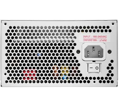 Блок питания, Bloody, BD-PS750G, 750Вт, 80 PLUS Gold, 120мм, белый Блок питания, Bloody, BD-PS750G, 750Вт, 80 PLUS Gold, 120мм, белый