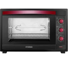 Мини-печь Hyundai MIO-HY102 50л. 2000Вт черный/красный
