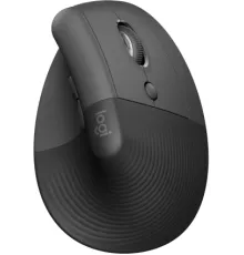 Мышь Logitech Lift графитовый оптическая (4000dpi) беспроводная USB