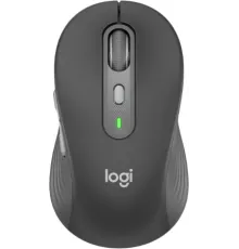 Мышь Logitech M750 графитовый оптическая (4000dpi) беспроводная BT/Radio USB (5but)