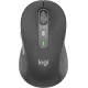 Мышь Logitech M750 графитовый оптическая (4000dpi) беспроводная BT/Radio USB (5but)