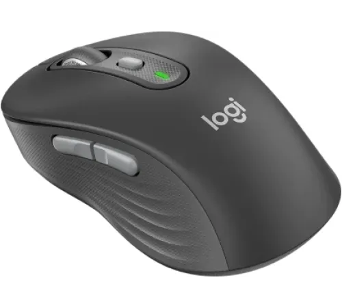 Мышь Logitech M750 графитовый оптическая (4000dpi) беспроводная BT/Radio USB (5but)