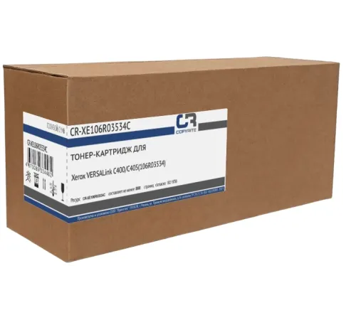 Картридж лазерный CopyRite CR-XE106R03534C 106R03534 голубой (8000стр.) для Xerox VL C400/C405 Картридж лазерный CopyRite CR-XE106R03534C 106R03534 голубой (8000стр.) для Xerox VL C400/C405